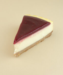 Tarta de Queso de Frutos rojos Porción